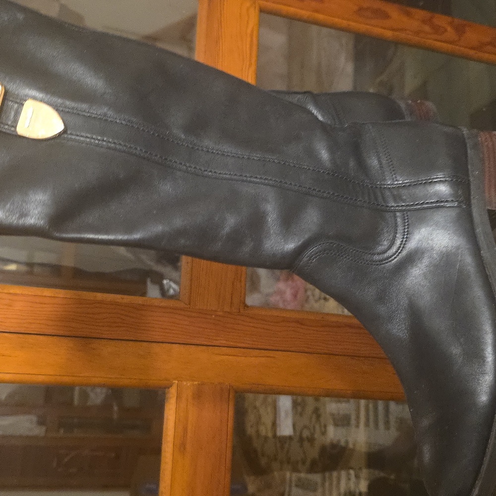 Coach Leather Riding Boots
